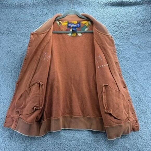 Vintage Miskeen 3X Men's Jacket Button Up Front Logo Varsity Oversized - Picture 11 of 11